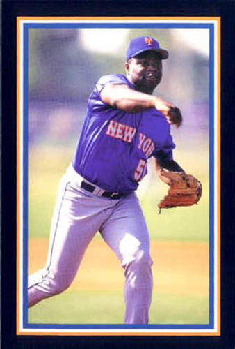 1998 Marc S. Levine New York Mets Photocards #28 Mel Rojas Front