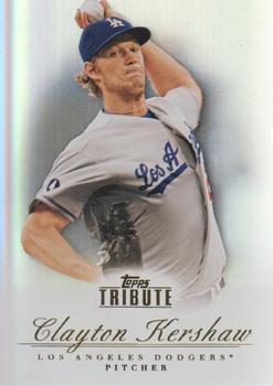2012 Topps Tribute #40 Clayton Kershaw Front