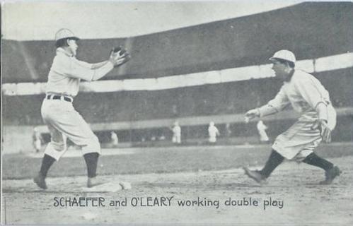 1909 Wolverine News Detroit Tigers Postcards (PC773-3) #NNO Herman Schaefer / Charlie O'Leary Front
