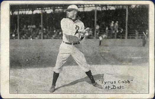 1909-11 H.M. Taylor Detroit Tigers (PC773-2) #NNO Ty Cobb At Bat Front