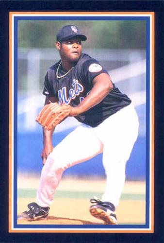 1999 New York Mets Marc S. Levine Photocards #NNO Armando Benitez Front