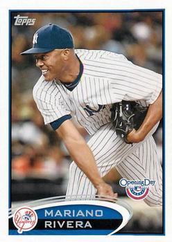 2012 Topps Opening Day #189 Mariano Rivera Front