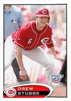 2012 Topps Opening Day #26 Drew Stubbs Front