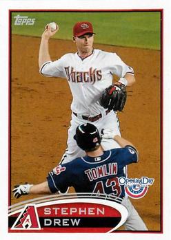 2012 Topps Opening Day #2 Stephen Drew Front