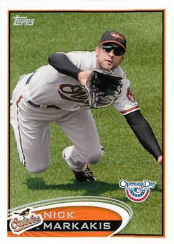 2012 Topps Opening Day #33 Nick Markakis Front