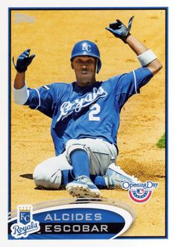 2012 Topps Opening Day #59 Alcides Escobar Front