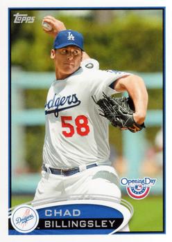 2012 Topps Opening Day #205 Chad Billingsley Front