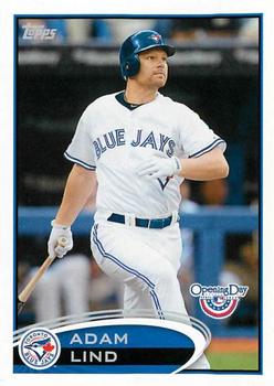 2012 Topps Opening Day #57 Adam Lind Front