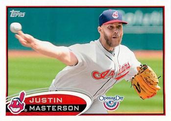 2012 Topps Opening Day #58 Justin Masterson Front