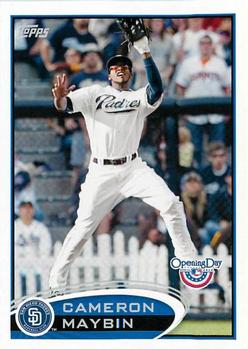 2012 Topps Opening Day #74 Cameron Maybin Front