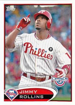 2012 Topps Opening Day #77 Jimmy Rollins Front
