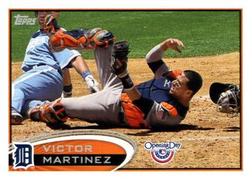 2012 Topps Opening Day #95 Victor Martinez Front