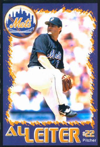 2001 New York Mets Marc S. Levine Photocards #11 Al Leiter Front