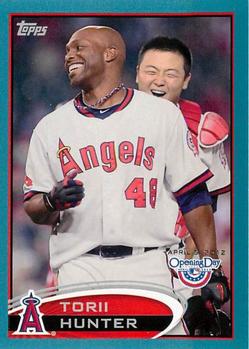 2012 Topps Opening Day - Blue #16 Torii Hunter Front