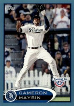2012 Topps Opening Day - Blue #74 Cameron Maybin Front