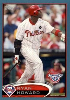 2012 Topps Opening Day - Blue #87 Ryan Howard Front