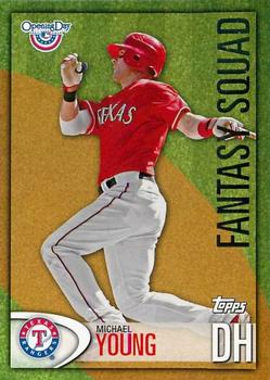 2012 Topps Opening Day - Fantasy Squad #FS-18 Michael Young Front
