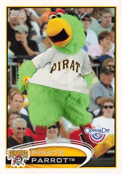 2012 Topps Opening Day - Mascots #M-10 Pirate Parrot Front