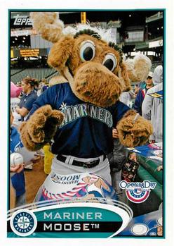 2012 Topps Opening Day - Mascots #M-23 Mariner Moose Front