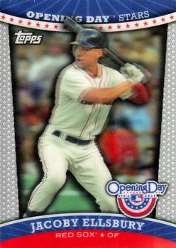 2012 Topps Opening Day - Opening Day Stars #ODS-11 Jacoby Ellsbury Front
