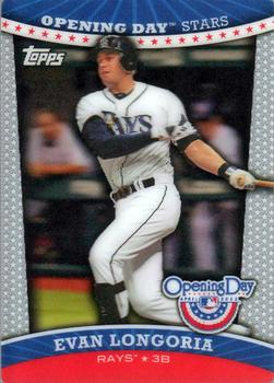 2012 Topps Opening Day - Opening Day Stars #ODS-22 Evan Longoria Front