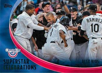 2012 Topps Opening Day - Superstar Celebrations #SC-6 Alex Rios Front