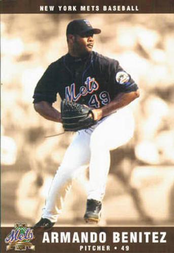 2002 New York Mets Marc S. Levine Photocards #4 Armando Benitez Front