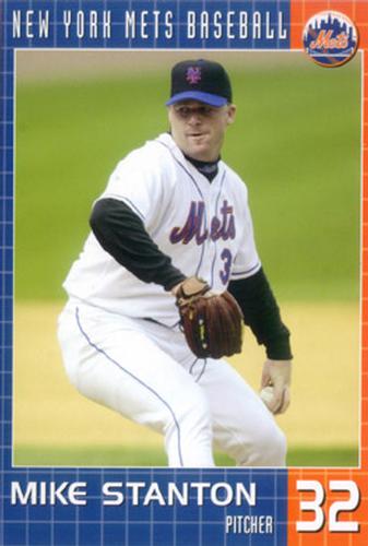 2004 New York Mets Marc S. Levine Photocards #NNO Mike Stanton Front