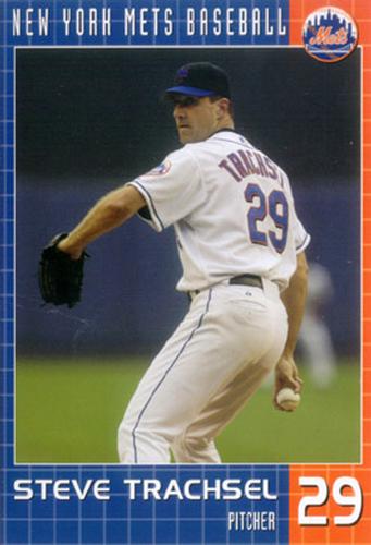 2004 New York Mets Marc S. Levine Photocards #NNO Steve Trachsel Front