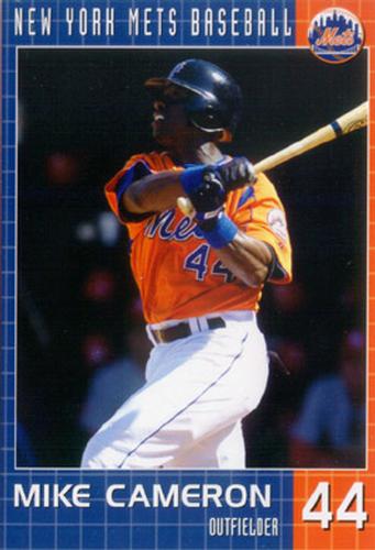 2004 New York Mets Marc S. Levine Photocards #NNO Mike Cameron Front