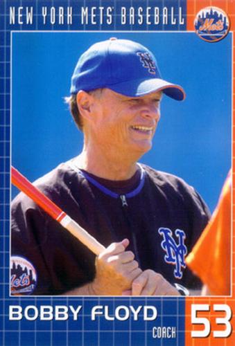 2004 New York Mets Marc S. Levine Photocards #NNO Bobby Floyd Front