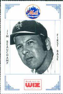 1991 The Wiz New York Mets #29 Jim Beauchamp Front