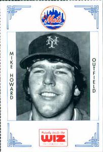 1991 The Wiz New York Mets #189 Mike Howard Front