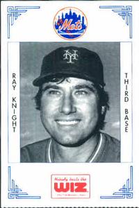1991 The Wiz New York Mets #215 Ray Knight Front