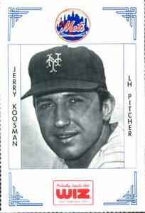 1991 The Wiz New York Mets #219 Jerry Koosman Front