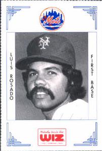 1991 The Wiz New York Mets #334 Luis Rosado Front
