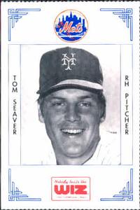 1991 The Wiz New York Mets #356 Tom Seaver Front