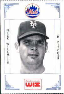 1991 The Wiz New York Mets #431 Nick Willhite Front