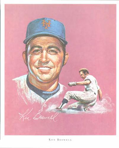 1969 Citgo New York Mets #NNO Ken Boswell Front