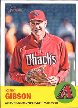 2012 Topps Heritage #166 Kirk Gibson Front