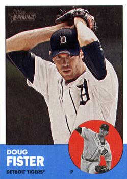 2012 Topps Heritage #84 Doug Fister Front