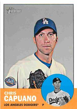 2012 Topps Heritage #H580 Chris Capuano Front