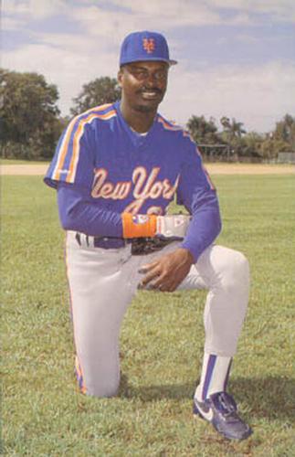 1987 Barry Colla New York Mets Postcards #2587 Terry Blocker Front