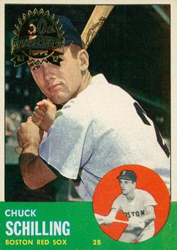 2012 Topps Heritage - 50th Anniversary Buybacks #52 Chuck Schilling Front