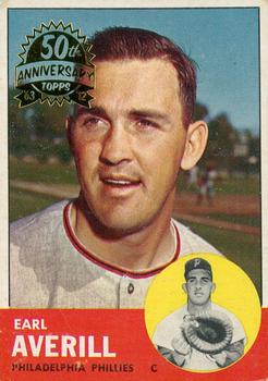 2012 Topps Heritage - 50th Anniversary Buybacks #139 Earl Averill Front