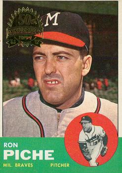 2012 Topps Heritage - 50th Anniversary Buybacks #179 Ron Piche Front
