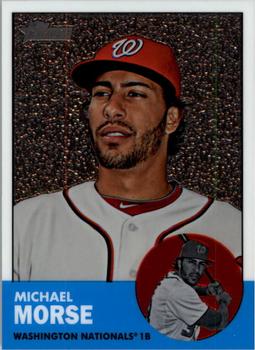 2012 Topps Heritage - Chrome #HP83 Mike Morse Front