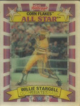 1992 Kellogg's Corn Flakes All-Stars #1 Willie Stargell Front