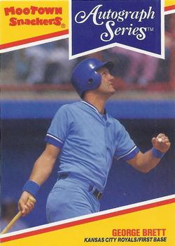 1992 MooTown Snackers #21 George Brett Front