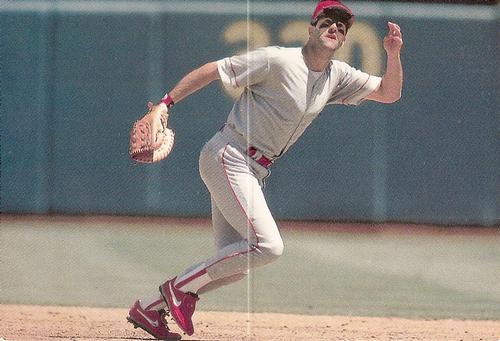 1995 Post Collector Series 3x5 #16 Will Clark Back